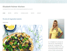 Tablet Screenshot of elizabethpalmerkitchen.com